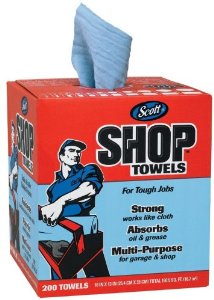 TOWELS-#75190 SCOTT POP-UP  BOX, 200/BX (8BX/CS) BLUE