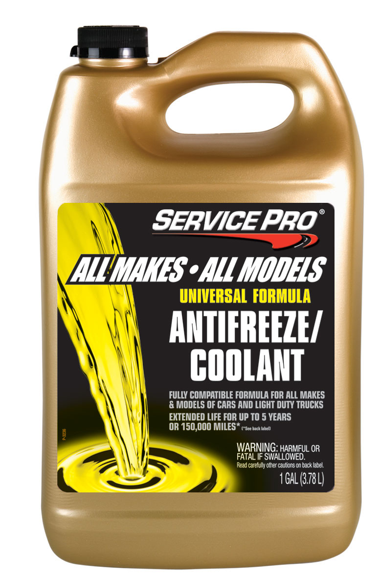 ANTIFREEZE-SERVICE PRO
UNIVERSAL CONCENTRATE (6X1GAL)