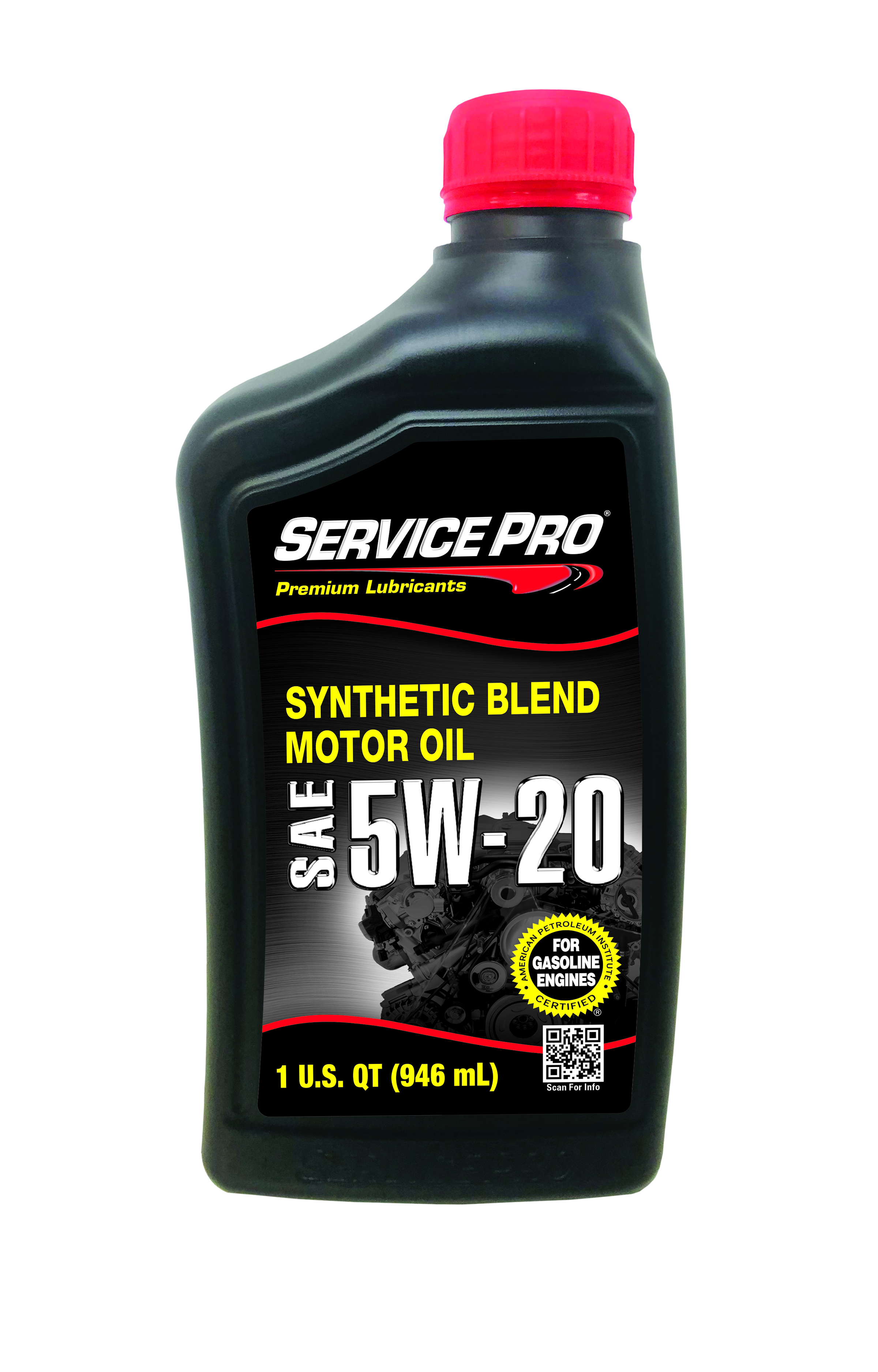 OIL-SERVICE PRO 5W20 SN GF-6 SYN BLEND 6/1QT SPL00201