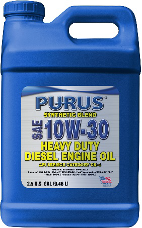 OIL PURUS 10W30 CK/4 SYN BLEND
DIESEL (2/2.5GAL) PHD00459