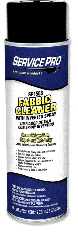 SERVICE PRO FABRIC CLEANER(12/19OZ)