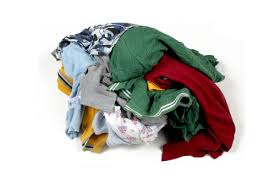 RAGS-CLEANING T-SHIRT TYPE 
MULTI COLOR 25/LB BAG