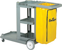 JANITOR CART-#184 BLUE