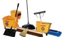 MOPS, BROOMS &amp; BRUSHES